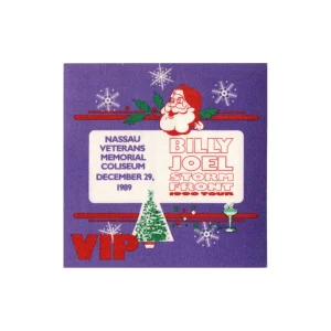 Billy Joel 1989 Storm Front Concert Tour VIP Backstage Pass