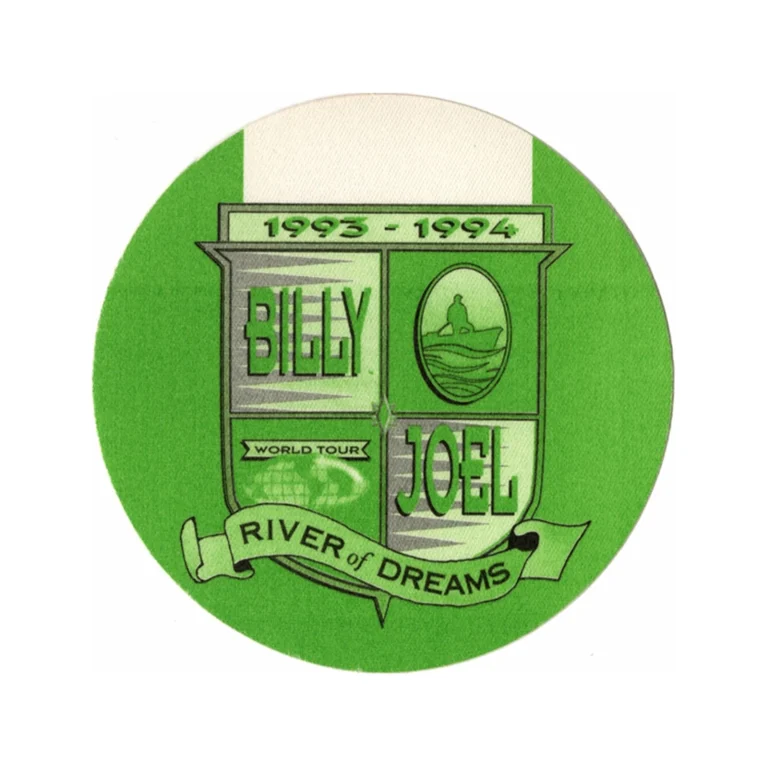 Billy Joel 1993 River of Dreams Concert Tour Guest Backstage Pass