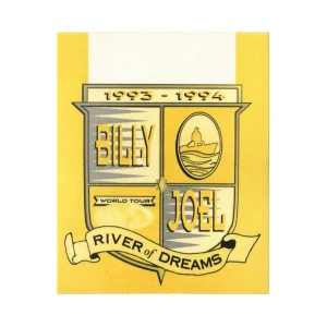 Billy Joel 1993 River of Dreams Concert Tour Backstage Pass