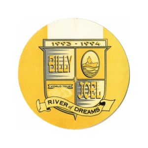 Billy Joel 1993 River of Dreams Concert Tour Guest Backstage Pass