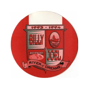 Billy Joel 1993 River of Dreams Concert Tour Guest Backstage Pass
