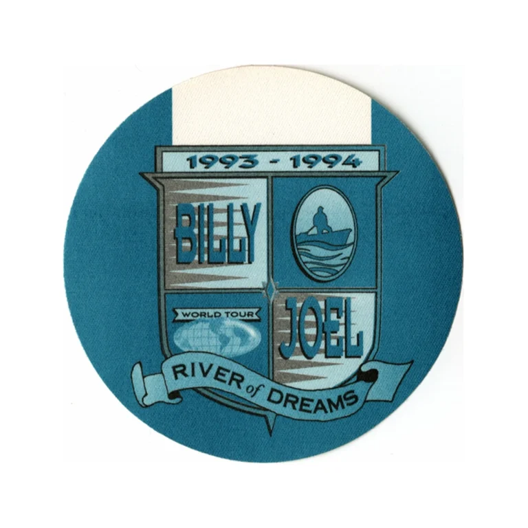 Billy Joel 1993 River of Dreams Concert Tour Guest Backstage Pass