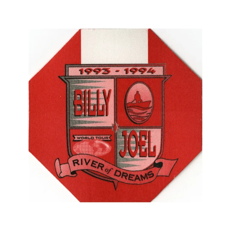 Billy Joel 1993 River of Dreams Concert Tour VIP Backstage Pass