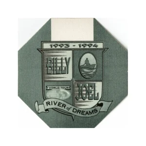 Billy Joel 1993 River of Dreams Concert Tour VIP Backstage Pass