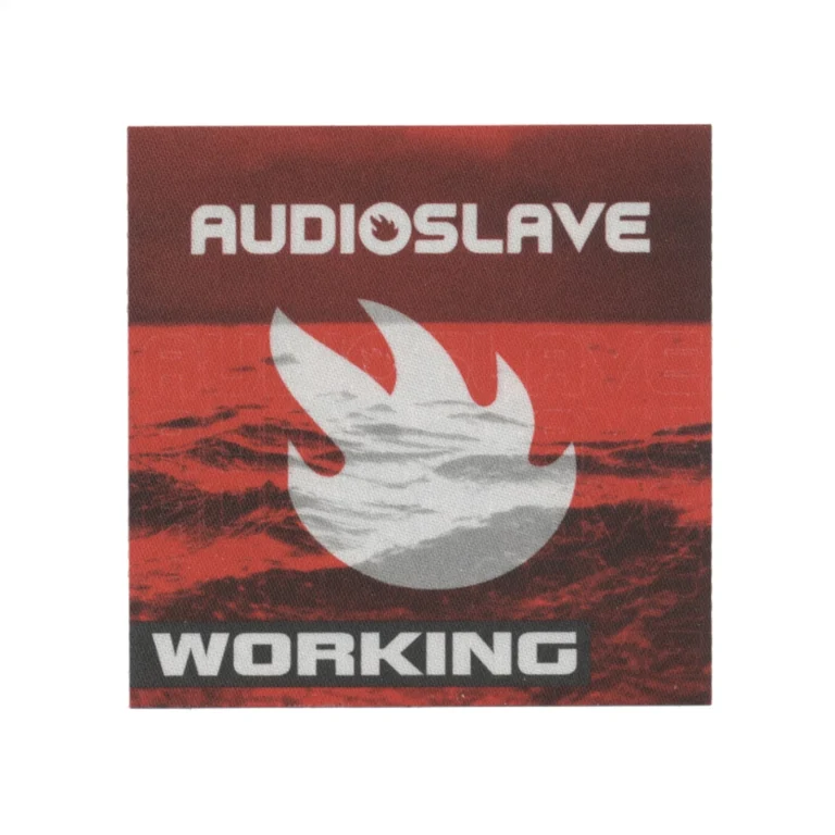 Audioslave 2002 Show Me How to Live Concert Tour Working Backstage Pass