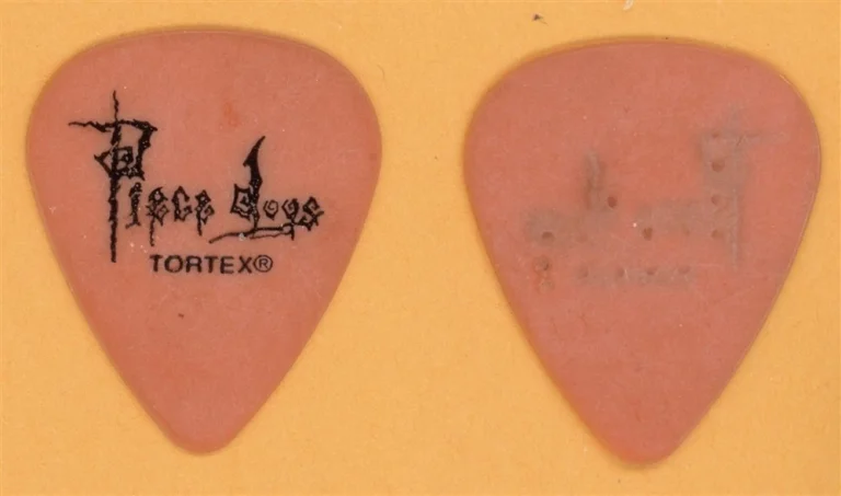 Piece Dogs Mike Grimmett Vintage Guitar Pick - 1989 US Tour