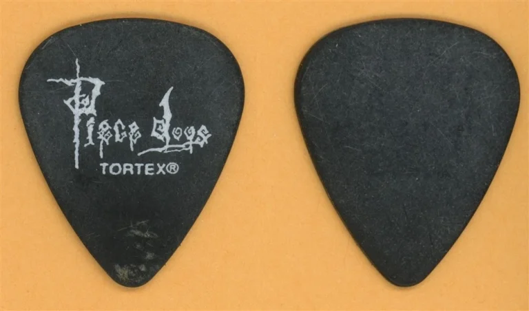 Piece Dogs Mike Grimmett Vintage Guitar Pick - 1989 US Tour