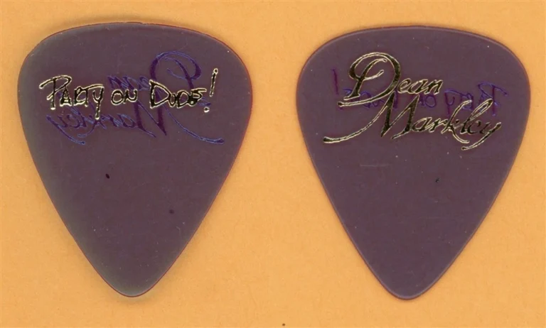 Warrant Jani Lane Vintage Guitar Pick - 1989 Dirty Rotten Filthy Tour