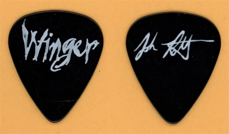 Winger John Roth Vintage Guitar Pick - 1993 Pull Tour