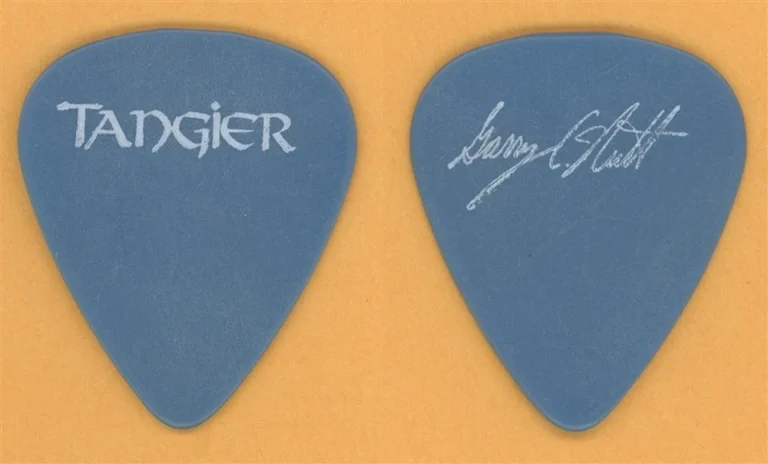 Tangier Gary Nutt Vintage Guitar Pick - 1989 Four Winds Tour
