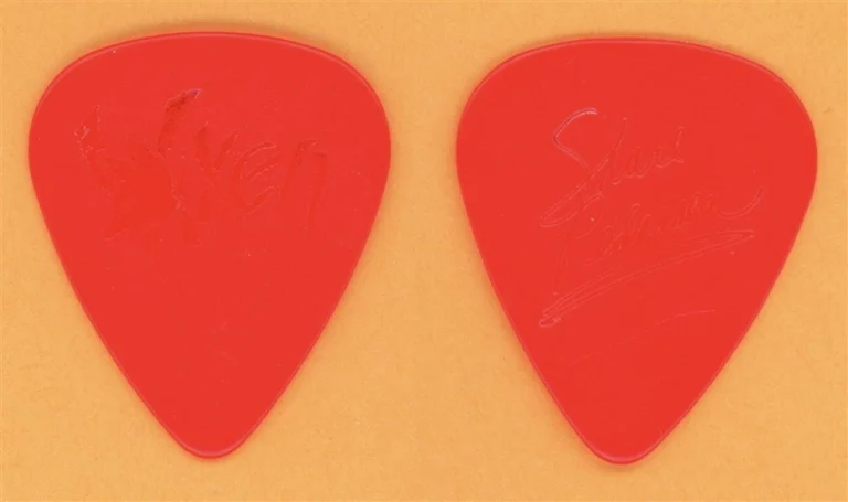 Vixen Share Pederson Vintage Guitar Pick - 1989 Rev It Up Tour