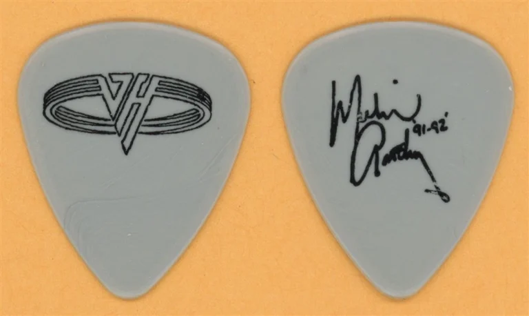 Van Halen Michael Anthony Vintage Guitar Pick - 1991 Carnal Knowledge Tour