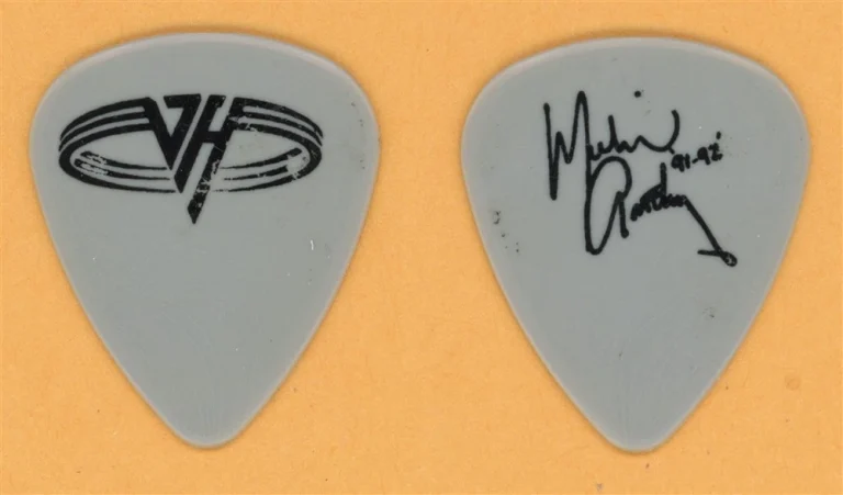 Van Halen Michael Anthony Vintage Guitar Pick - 1991 Carnal Knowledge Tour