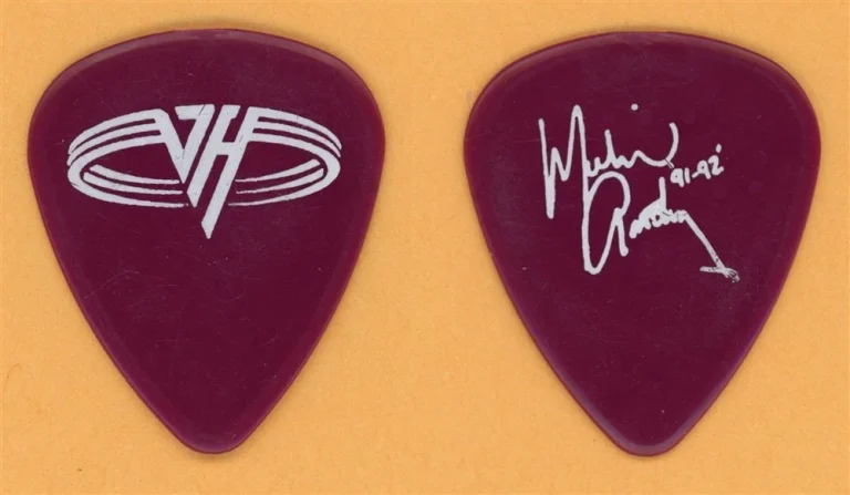 Van Halen Michael Anthony Vintage Guitar Pick - 1991 Carnal Knowledge Tour
