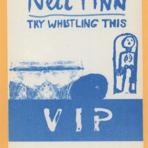 Neil Finn 1998 Crowded House Try Whistling This Tour VIP Backstage Pass