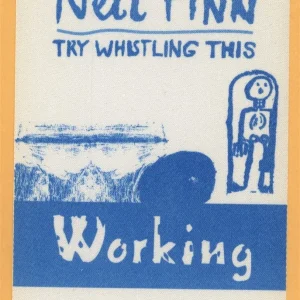 Neil Finn 1998 Crowded House Try Whistling This Tour WORKING Backstage Pass