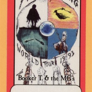 Neil Young 1993 w/ Booker T. & The MG's Concert Tour AAA Backstage Pass