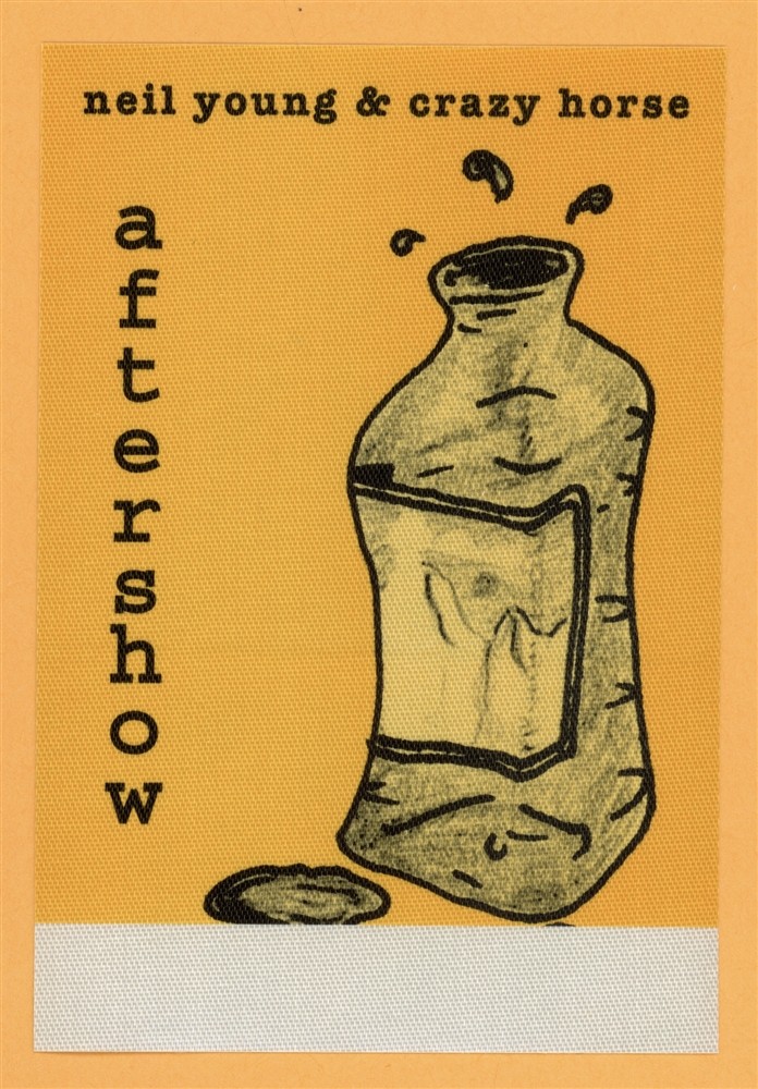 Neil Young 2003 w/ Crazy Horse Concert Tour AFTER SHOW Backstage Pass