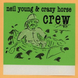 Neil Young 2003 w/ Crazy Horse Concert Tour CREW Backstage Pass