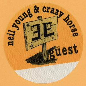 Neil Young 2003 w/ Crazy Horse Concert Tour GUEST Backstage Pass