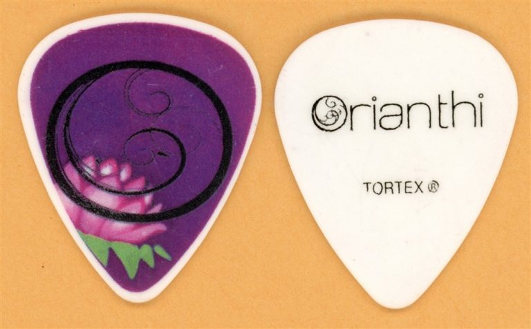 Orianthi Alice Cooper Vintage Guitar Pick - 2010 Believe Tour