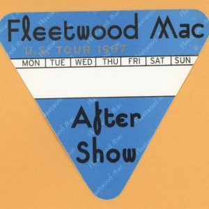 Fleetwood Mac 1997 The Dance Concert Tour AFTER SHOW Backstage Pass