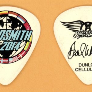 Aerosmith Brad Whitford Vintage Guitar Pick - 2014 World Tour