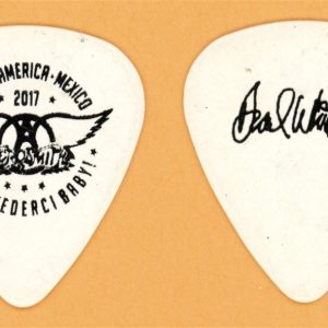 Aerosmith Brad Whitford Vintage Guitar Pick - 2017 Europe Tour