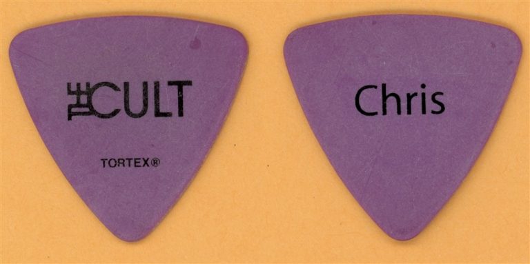 The Cult Chris Wyse Vintage Tour Guitar Pick
