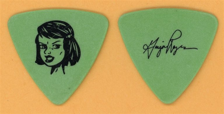 Halo Friendlies Ginger Reyes Vintage Tour Guitar Pick - Smashing Pumpkins