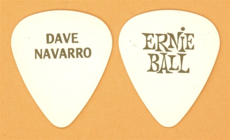 Jane's Addiction Dave Navarro Vintage Guitar Pick - 2006 US Tour