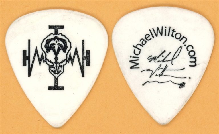 Queensryche Michael Wilton Vintage Guitar Pick - 2004 Tribe Tour
