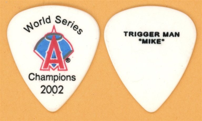 Velvet Revolver Trigger Man Angels World Series Vintage Guitar Pick - 2002 Tour