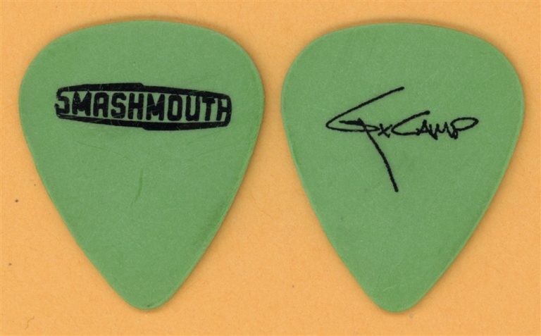 Smash Mouth Greg Camp Vintage Guitar Pick - 2004 US Tour
