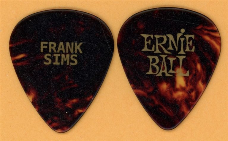 The Who Frank Simes Vintage Tour Guitar Pick