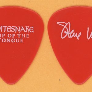 Whitesnake Steve Vai Vintage Guitar Pick - 1990 Slip of the Tongue Tour