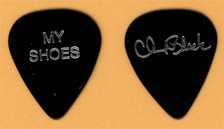 Clint Black Vintage Tour Guitar Pick - My Shoes