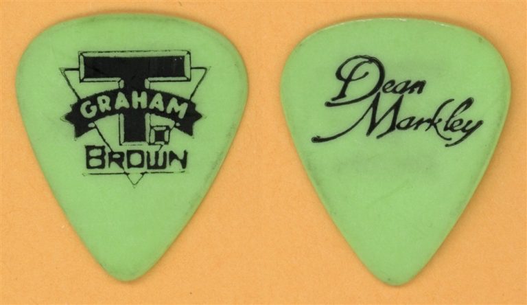 T Graham Brown Vintage Tour Guitar Pick