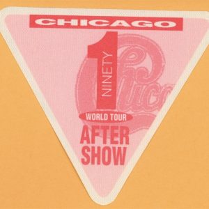 Chicago 1991 Ninety 1 Concert Tour AFTER SHOW Backstage Pass