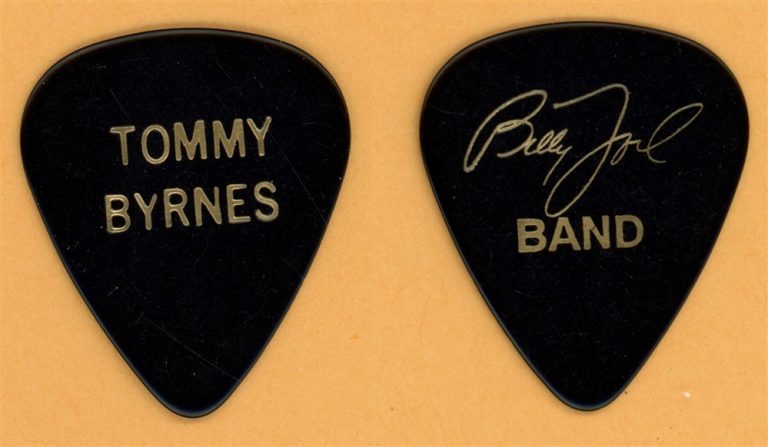 Billy Joel Tommy Byrnes Vintage Guitar Pick - 1993 River of Dreams Tour