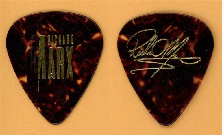 Richard Marx Vintage Guitar Pick - 1991 Rush Street Tour