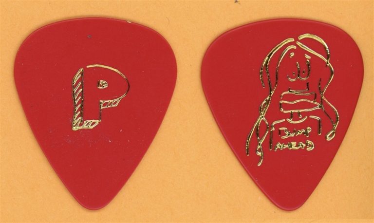 Mr. Big Paul Gilbert Vintage Guitar Pick - 1993 Bump Ahead Tour