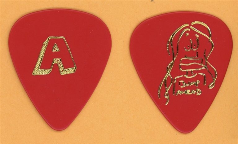 Mr. Big Paul Gilbert Vintage Guitar Pick - 1993 Bump Ahead Tour