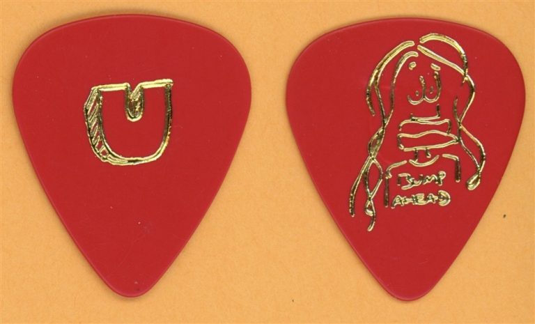 Mr. Big Paul Gilbert Vintage Guitar Pick - 1993 Bump Ahead Tour
