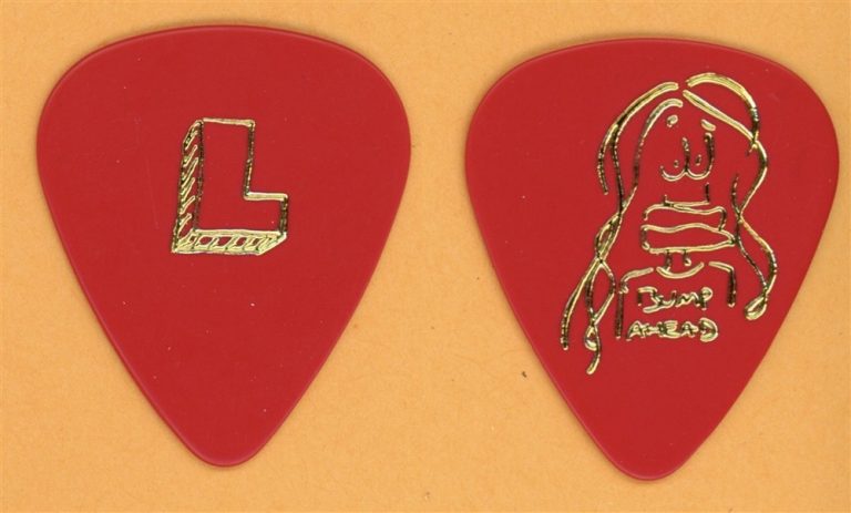 Mr. Big Paul Gilbert Vintage Guitar Pick - 1993 Bump Ahead Tour
