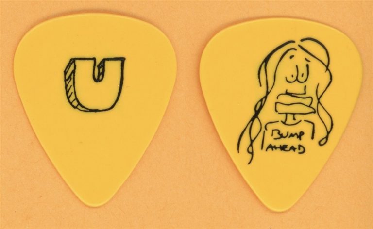 Mr. Big Paul Gilbert Vintage Guitar Pick - 1993 Bump Ahead Tour