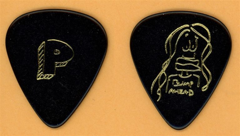 Mr. Big Paul Gilbert Vintage Guitar Pick - 1993 Bump Ahead Tour