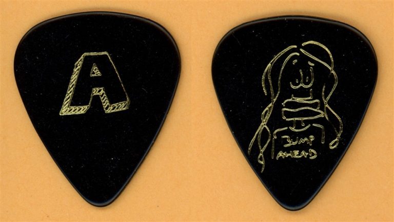 Mr. Big Paul Gilbert Vintage Guitar Pick - 1993 Bump Ahead Tour