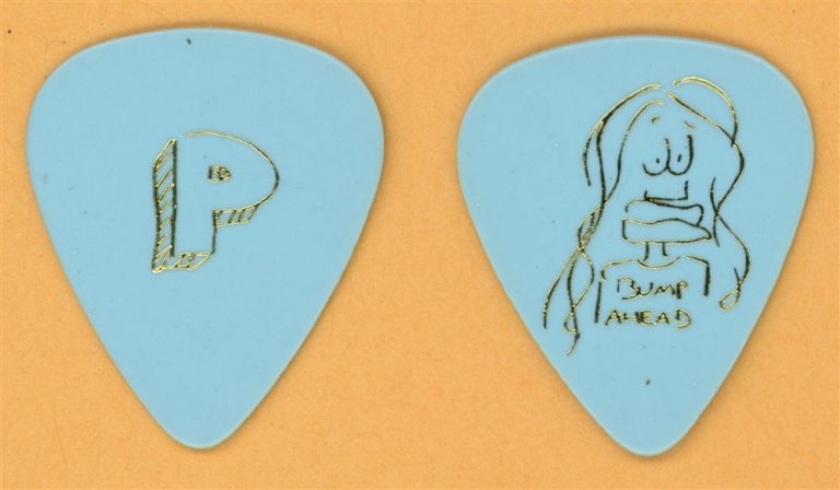 Mr. Big Paul Gilbert Vintage Guitar Pick - 1993 Bump Ahead Tour