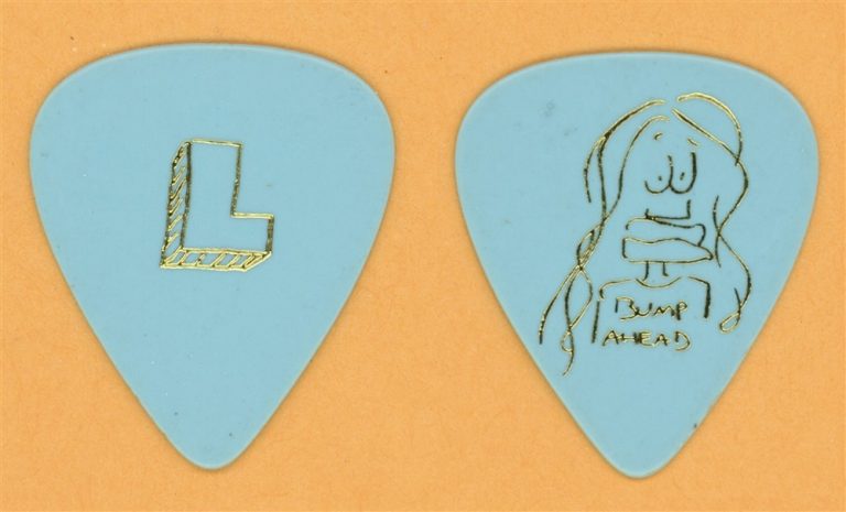 Mr. Big Paul Gilbert Vintage Guitar Pick - 1993 Bump Ahead Tour